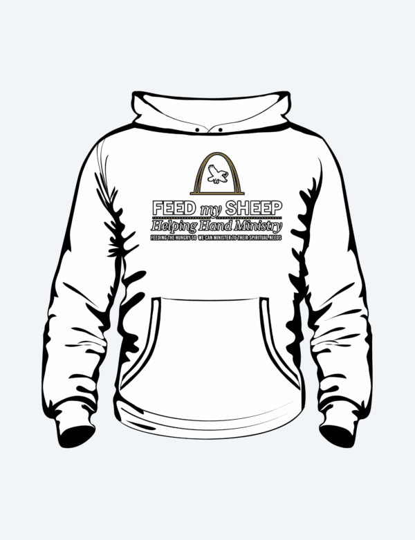 FMS White Hoodie
